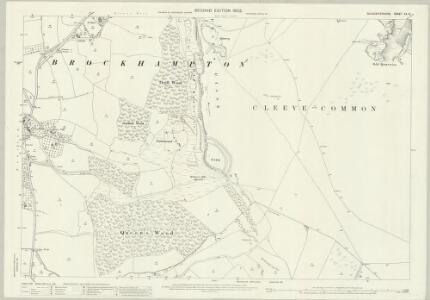 Gloucestershire XX.13 (includes: Prestbury; Southam; Winchcombe) - 25 Inch Map