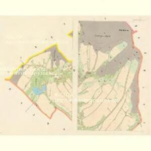 Gross-Labney (Hlawnow) - c1863-1-003 - Kaiserpflichtexemplar der Landkarten des stabilen Katasters