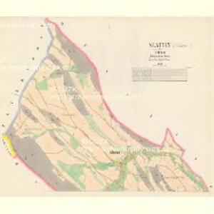 Slattin - c7020-1-001 - Kaiserpflichtexemplar der Landkarten des stabilen Katasters