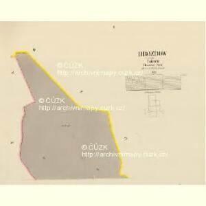 Drozdow - c1541-1-001 - Kaiserpflichtexemplar der Landkarten des stabilen Katasters