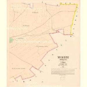 Mstetitz (Mstetice) - c4882-1-002 - Kaiserpflichtexemplar der Landkarten des stabilen Katasters