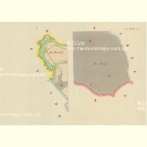 Machau (Machow) - c4351-1-001 - Kaiserpflichtexemplar der Landkarten des stabilen Katasters