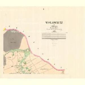 Wolowietz - m3462-1-002 - Kaiserpflichtexemplar der Landkarten des stabilen Katasters