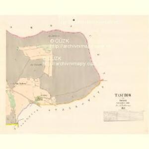 Taschow - c7835-1-002 - Kaiserpflichtexemplar der Landkarten des stabilen Katasters