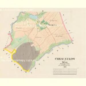 Chraustkow - c2653-1-002 - Kaiserpflichtexemplar der Landkarten des stabilen Katasters