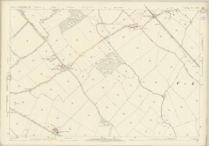 Lincolnshire LXV.4 (includes: Authorpe; Belleau; Burwell; Claythorpe; Muckton; Swaby) - 25 Inch Map
