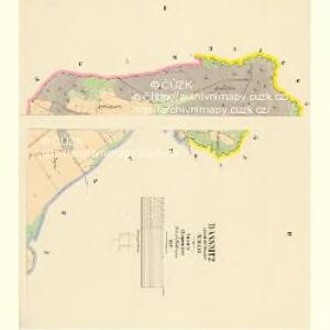 Dassnitz - c1067-1-001 - Kaiserpflichtexemplar der Landkarten des stabilen Katasters