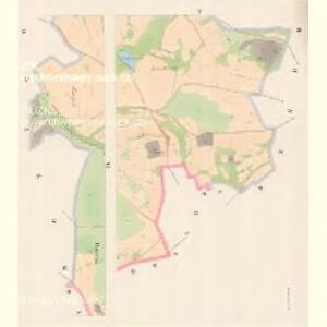 Zahoržan - c9053-1-005 - Kaiserpflichtexemplar der Landkarten des stabilen Katasters