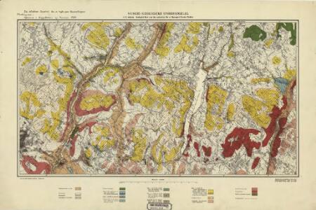 Geologiske kart 42: Geologisk Kart over den sydøstlige Del af Spariagmit-Kvarts Fjeldet