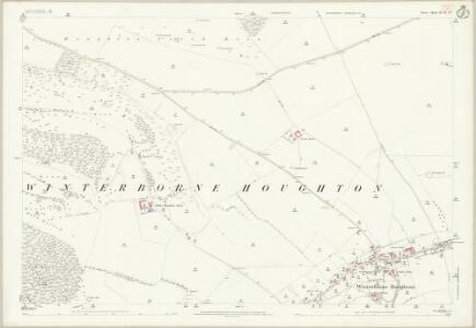 Dorset XXIII.12 (includes: Milton Abbas; Winterborne Houghton; Winterborne Stickland) - 25 Inch Map
