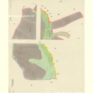 Borkowitz - c0380-1-004 - Kaiserpflichtexemplar der Landkarten des stabilen Katasters