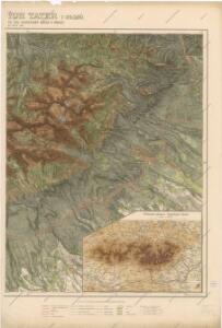 Podrobná mapa Vysokých Tater
