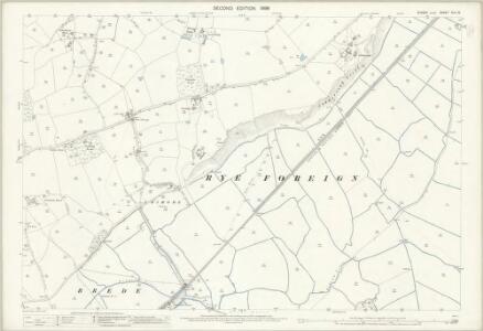 Sussex XLV.10 (includes: Icklesham; Rye; Udimore) - 25 Inch Map