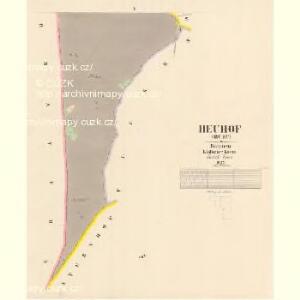 Heuhof (Sruby) - c7211-1-004 - Kaiserpflichtexemplar der Landkarten des stabilen Katasters