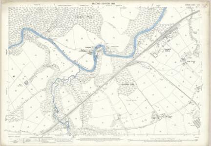 Durham V.16 (includes: Blaydon; Consett; Stanley) - 25 Inch Map