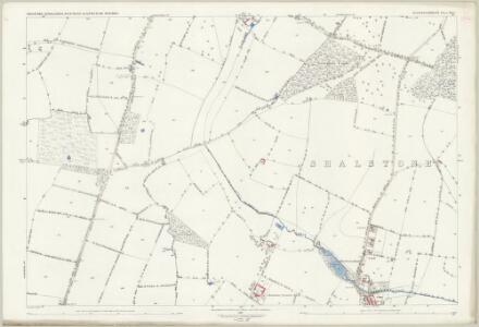 Buckinghamshire XII.4 (includes: Biddlesden; Shalstone; Westbury) - 25 Inch Map