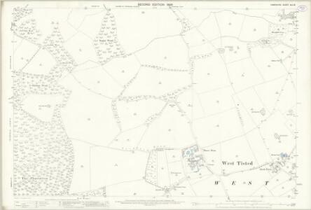 Hampshire and Isle of Wight XLII.16 (includes: Bishops Sutton; Bramdean; Ropley; West Tisted) - 25 Inch Map