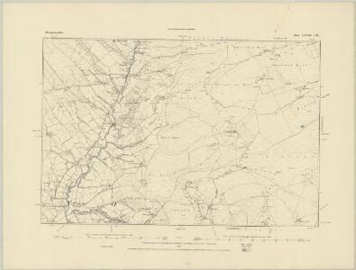 Montgomeryshire XXIV.NW - OS Six-Inch Map