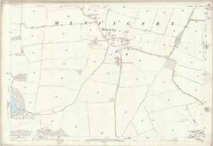 Lincolnshire LXXXII.9 (includes: Claxby Pluckacre; East Kirkby; Hareby; Miningsby) - 25 Inch Map