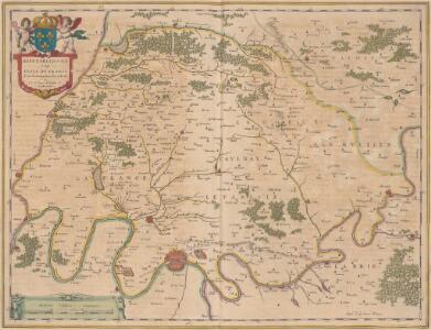 Ager Parisiensis Vulgo L'Isle De France [Karte], in: Novus Atlas, das ist, Weltbeschreibung, Bd. 2, S. 45.