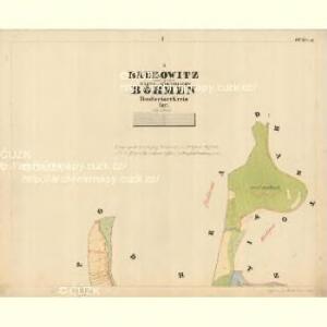 Baurowitz - c0079-1-001 - Kaiserpflichtexemplar der Landkarten des stabilen Katasters