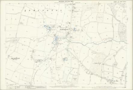 Sussex XXXVII.14 (includes: Ashington; Washington) - 25 Inch Map