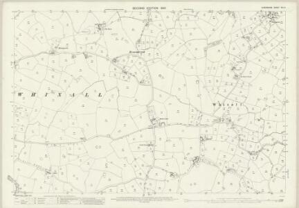 Shropshire XIV.3 (includes: Wem Rural; Whixall) - 25 Inch Map