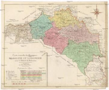 Carte nouvelle des royaumes de Galizie et Lodomerie avec le district de Bukowine