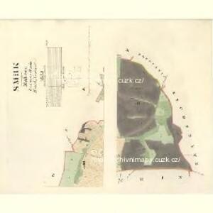 Smrk - m2799-1-004 - Kaiserpflichtexemplar der Landkarten des stabilen Katasters
