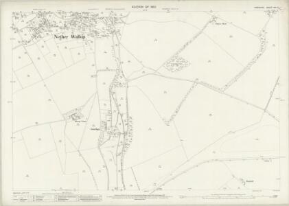 Hampshire and Isle of Wight XXXI.14 (includes: Broughton; Nether Wallop) - 25 Inch Map