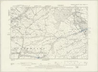 Yorkshire CCLXXIII.NW - OS Six-Inch Map