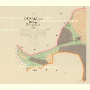 Dunagitz - c1608-1-004 - Kaiserpflichtexemplar der Landkarten des stabilen Katasters