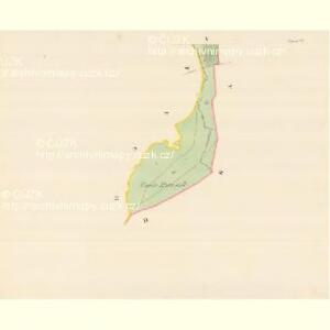 Klogsdorf (Klokozy) - m1200-1-004 - Kaiserpflichtexemplar der Landkarten des stabilen Katasters