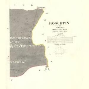 Roschtin - m2602-1-006 - Kaiserpflichtexemplar der Landkarten des stabilen Katasters