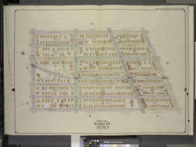 Brooklyn, Vol. 5, Double Page Plate No. 20; Part of   Ward 29, Section 16; [Map bounded by E. 19th St., Dorchster Road; Including      Argyle Road (E. 13th St.), Albemarle Road (Avenue A)]