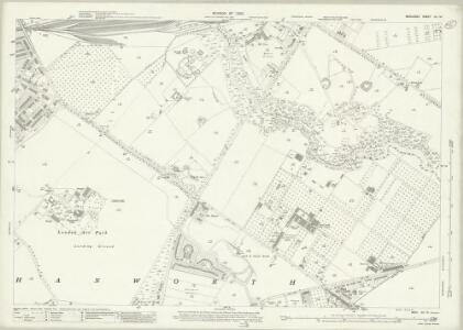 Middlesex XX.14 (includes: Feltham; Hanworth; Twickenham St Mary The Virgin) - 25 Inch Map