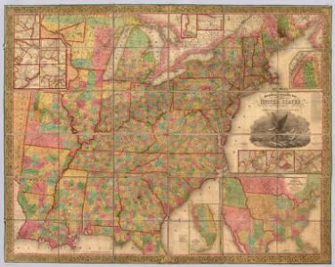 Mitchell's Reference & Distance Map Of The United States.