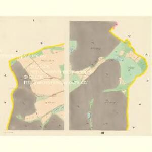 Kwitkowitz - c3760-1-001 - Kaiserpflichtexemplar der Landkarten des stabilen Katasters