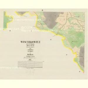 Wischkowitz - c8978-1-003 - Kaiserpflichtexemplar der Landkarten des stabilen Katasters