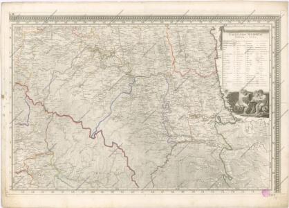 Mappa generalis regni Hungariae partiumque adnexarum Croatiae, Slavoniae...