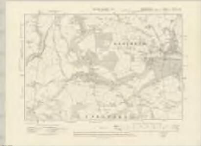 Cardiganshire XXXVIII.SW - OS Six-Inch Map