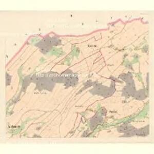 Jablonetz (Jablonec) - c2726-1-002 - Kaiserpflichtexemplar der Landkarten des stabilen Katasters