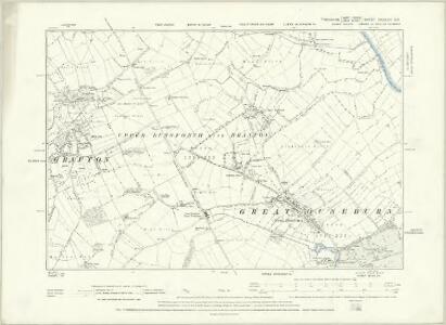 Yorkshire CXXXVIII.SW - OS Six-Inch Map