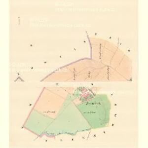Zeruwek - m3661-1-002 - Kaiserpflichtexemplar der Landkarten des stabilen Katasters