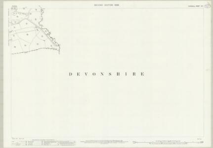 Cornwall IV.7 (includes: Kilkhampton; Pancrasweek) - 25 Inch Map