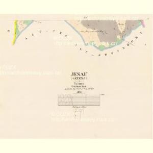 Jesau (Gězenj) - c2884-1-003 - Kaiserpflichtexemplar der Landkarten des stabilen Katasters