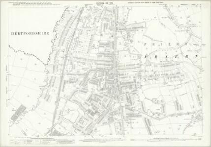 Middlesex VI.16 (includes: Finchley; Friern Barnet) - 25 Inch Map