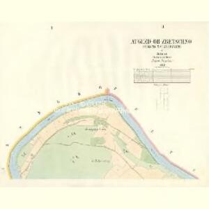 Augezd-ob-Zbetschno (Augezd n.Zbecznem) - c8230-1-001 - Kaiserpflichtexemplar der Landkarten des stabilen Katasters