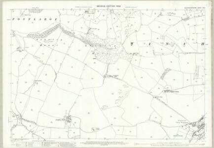 Gloucestershire XX.6 (includes: Prescott; Southam; Winchcombe) - 25 Inch Map