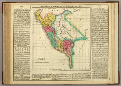 Map Of Peru.